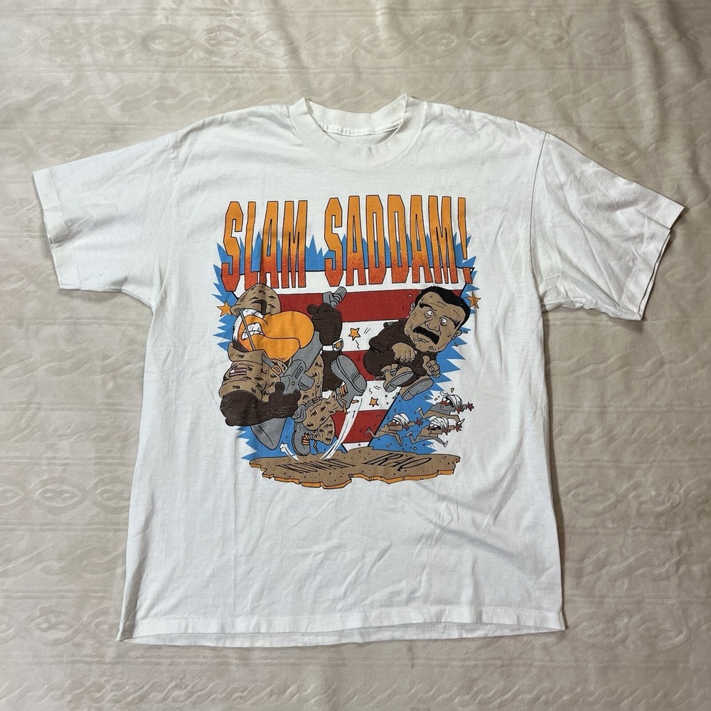 Vintage Slam Saddam T Shirt